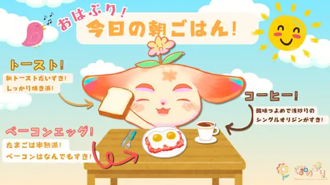 今日の朝ごはん